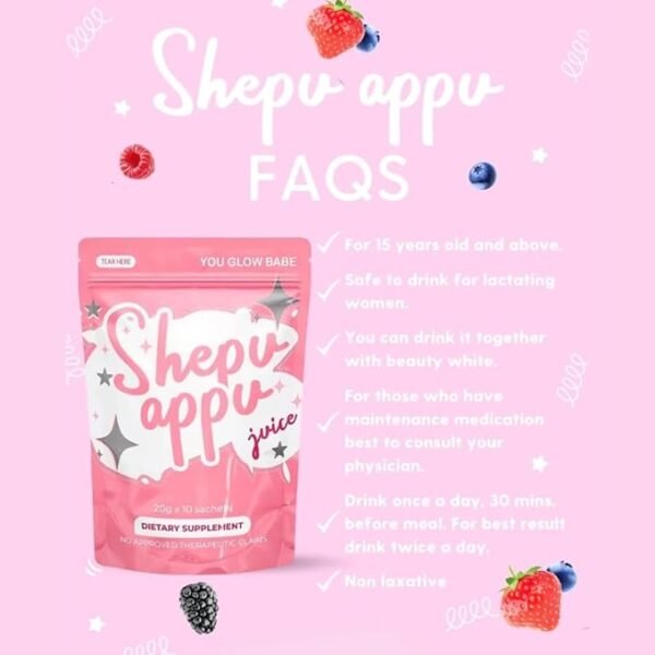 Shepu Appu Juice by You Glow Babe - Image 4
