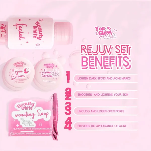 Beauty White Rejuv Set 4-in-1 – Renew & Firm Skin - Image 2